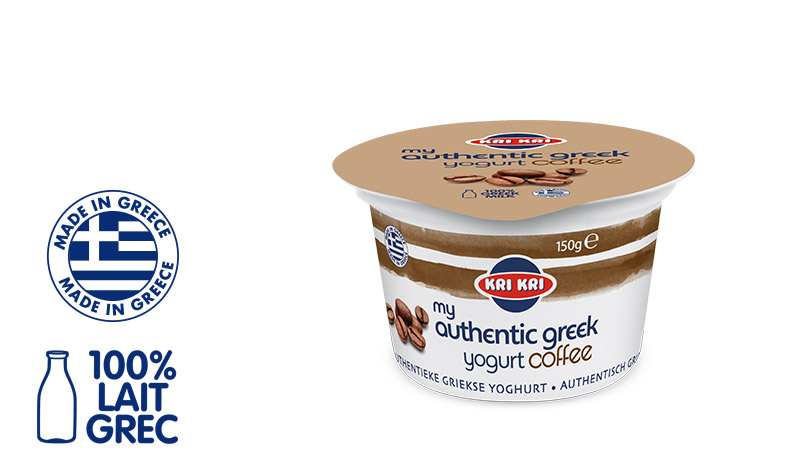 MY AUTHENTIC GREEK YOGURT 0% CAFÉ 150g