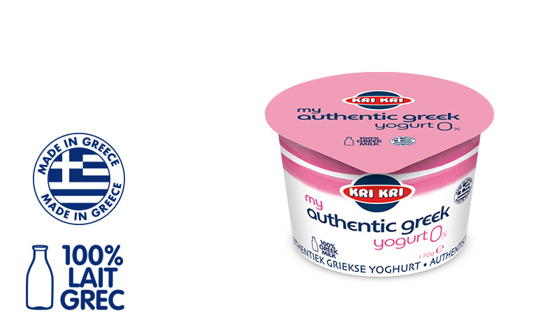 MY AUTHENTIC GREEK YOGURT 0% 170g