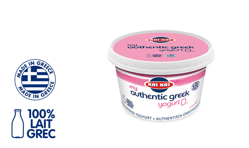 My Αuthentic Greek yogurt Yaourt Grec Maigre 0% m.g. 500g